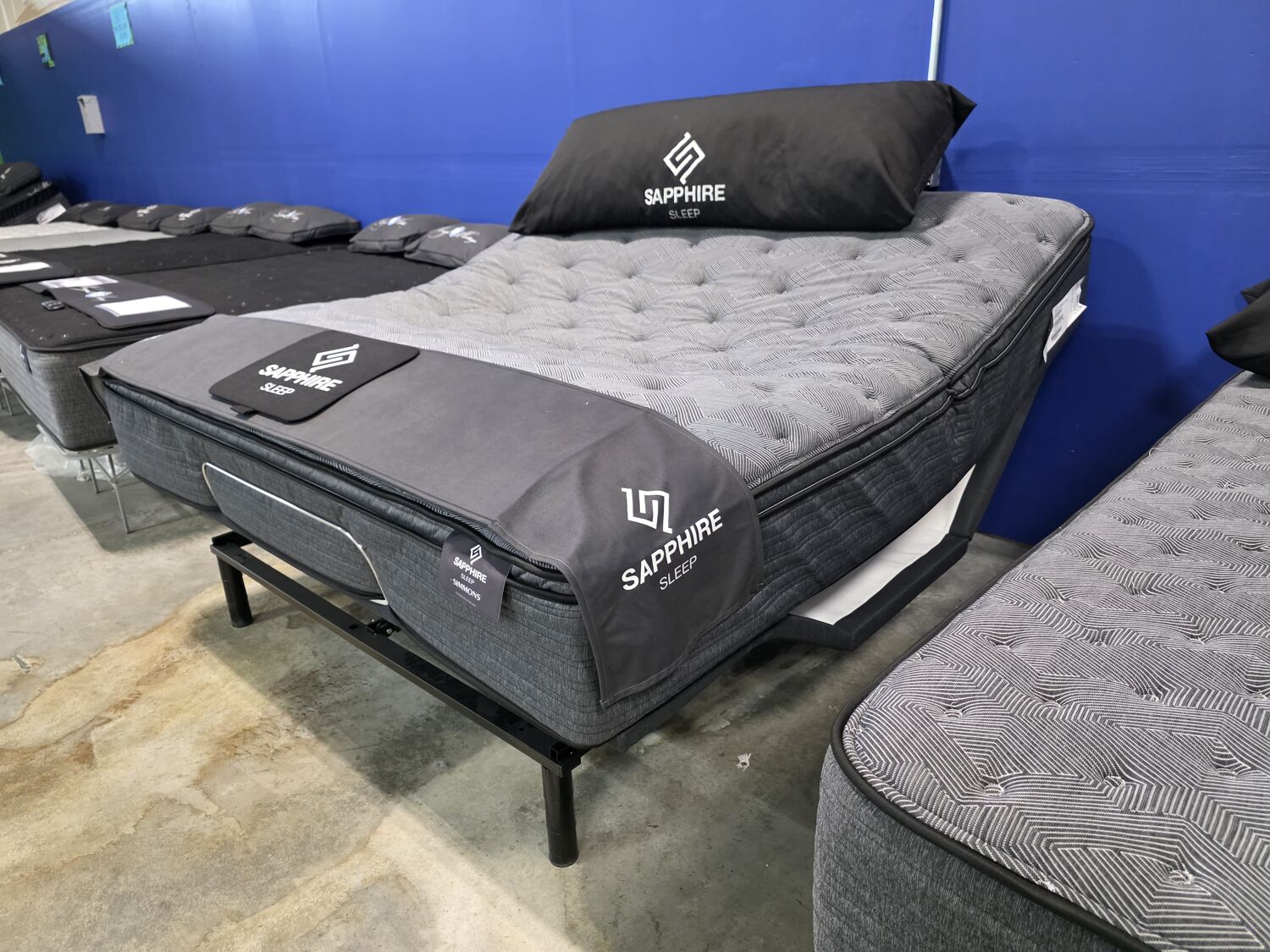 Adjustable bases in stock at BoxDrop West Jordan 1