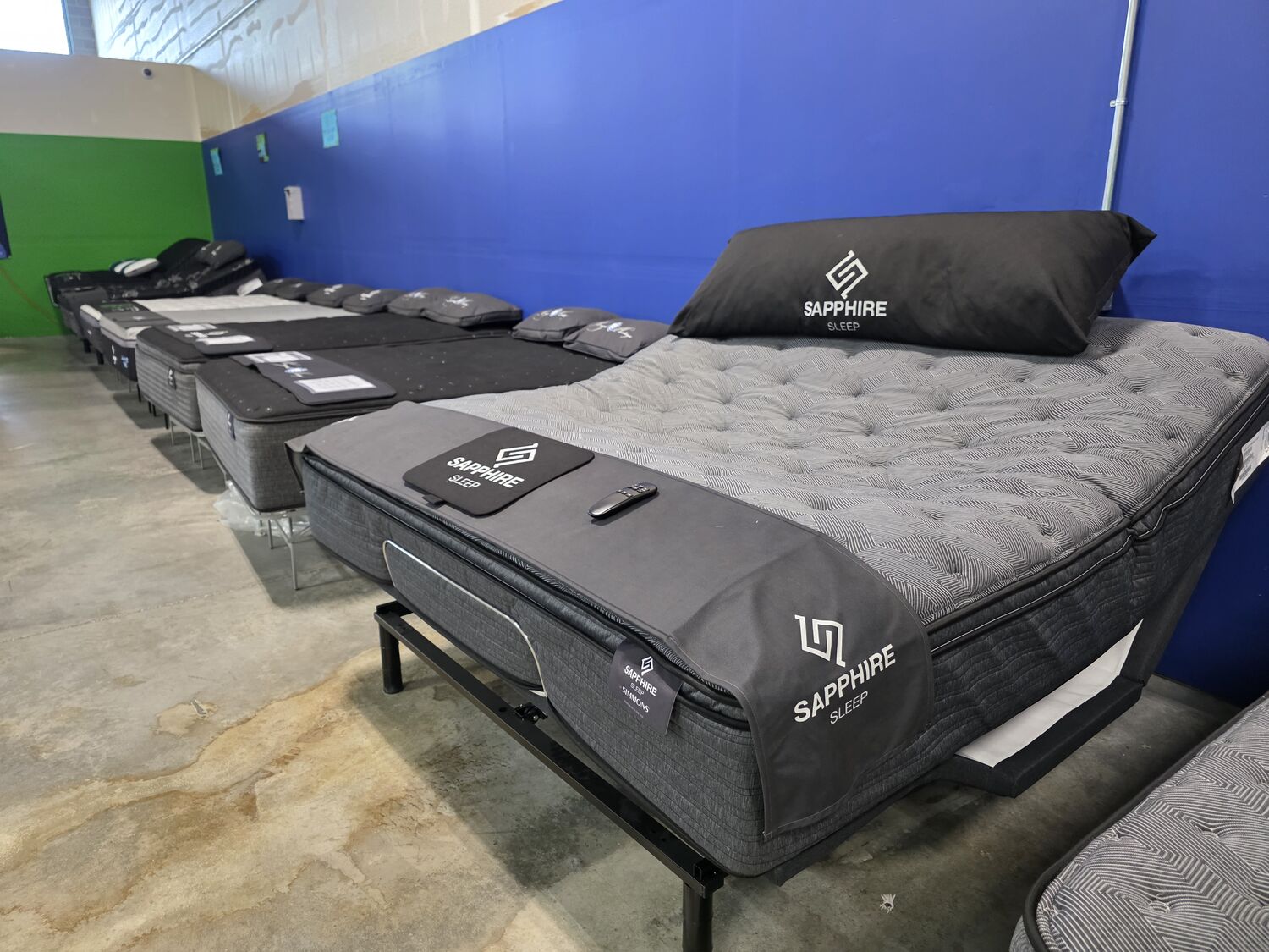 Adjustable bases in stock at BoxDrop West Jordan 4