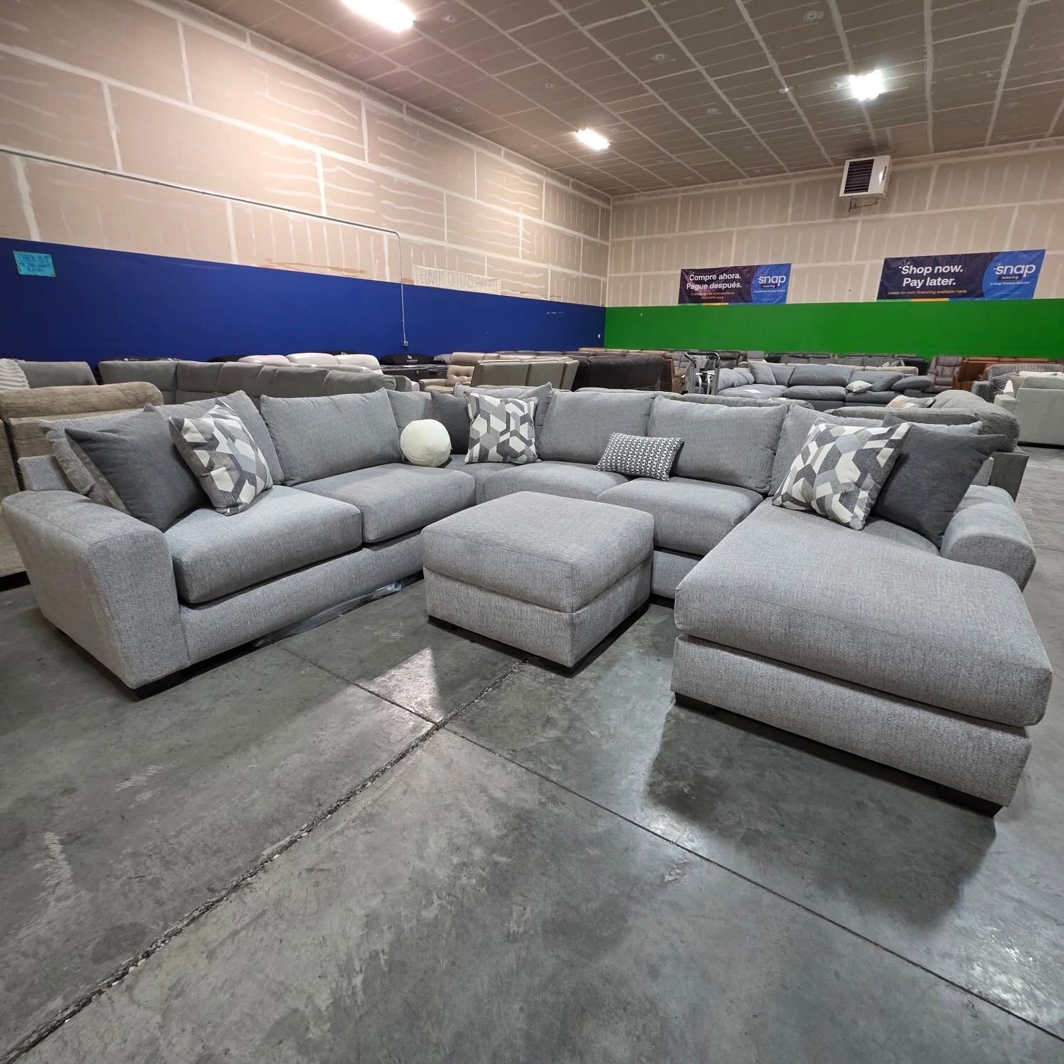 Living room furniture in stock at BoxDrop West Jordan 1