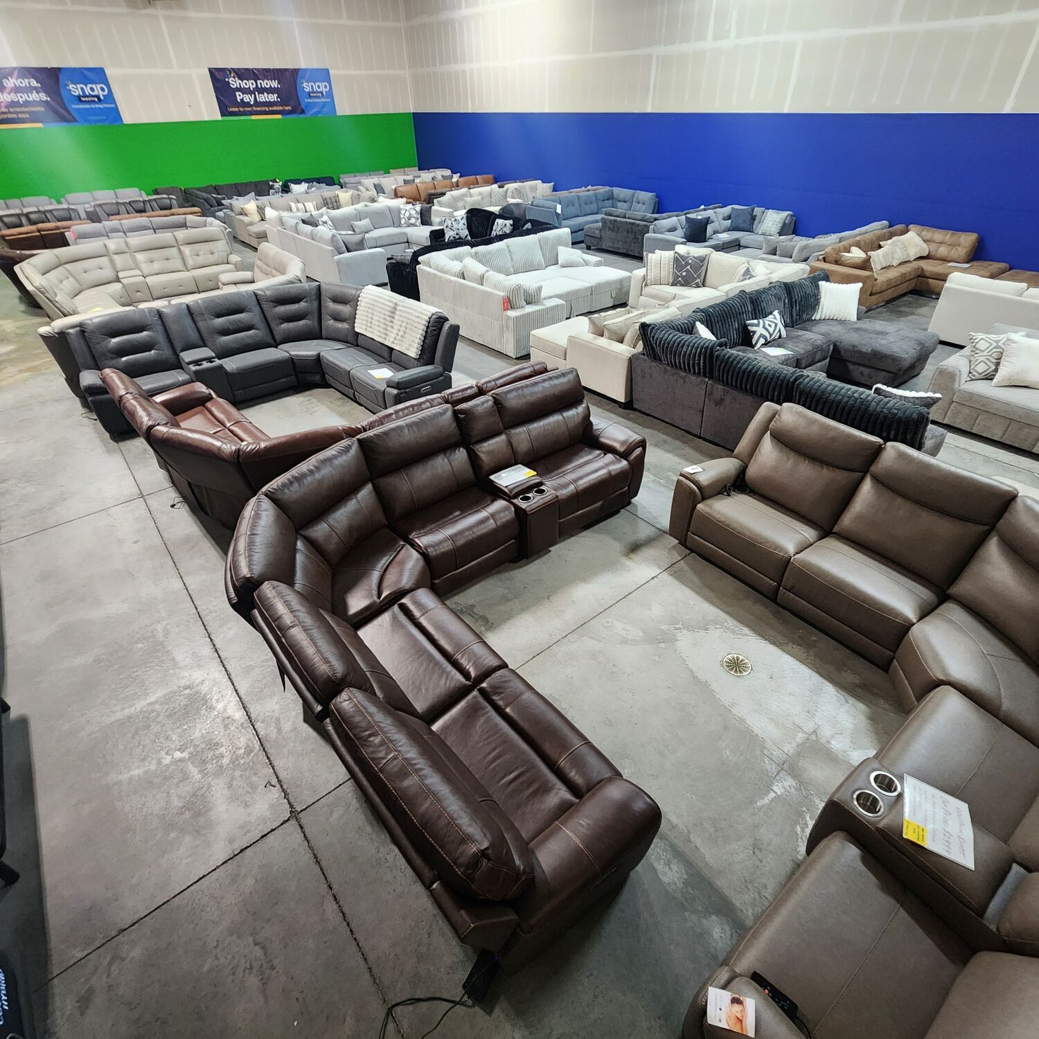 Living room furniture in stock at BoxDrop West Jordan 18