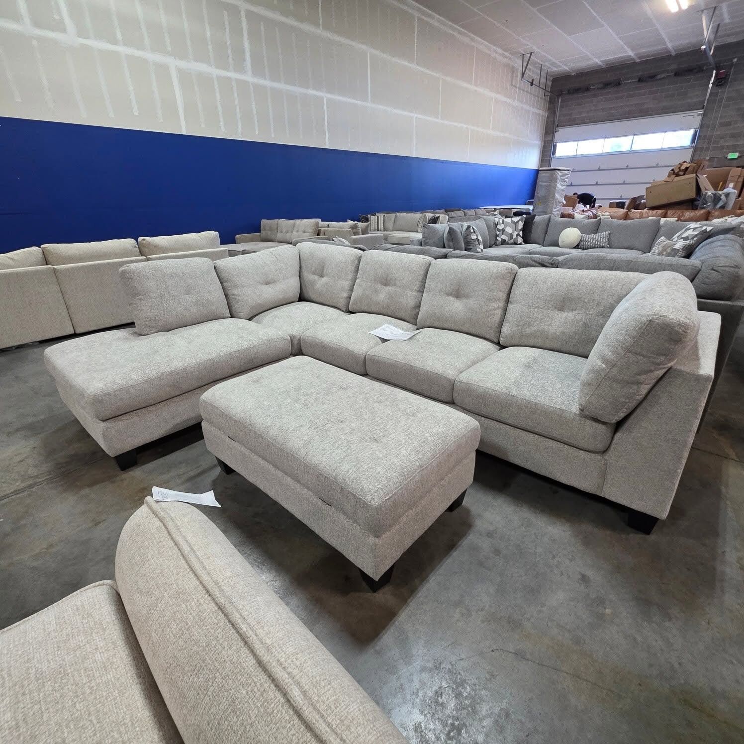 Living room furniture in stock at BoxDrop West Jordan 3